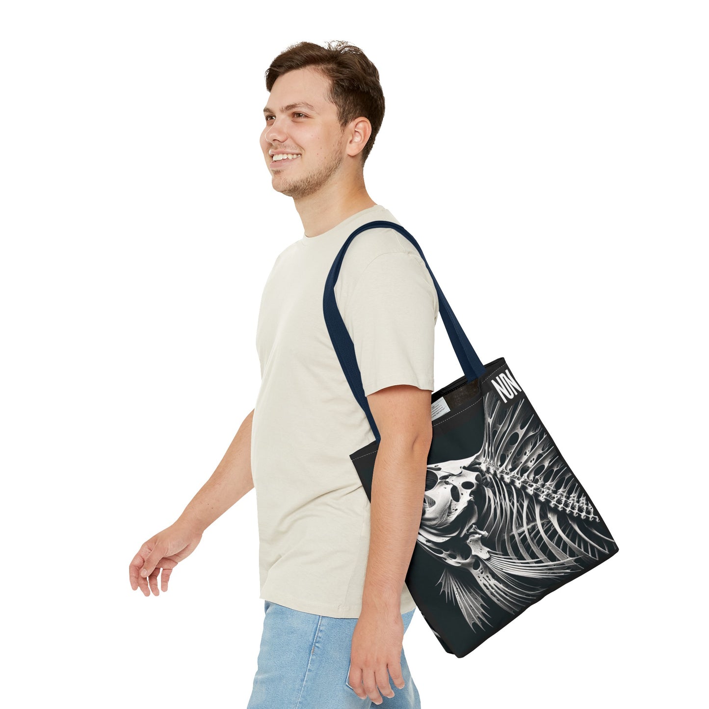 Tote bag, Fishbone