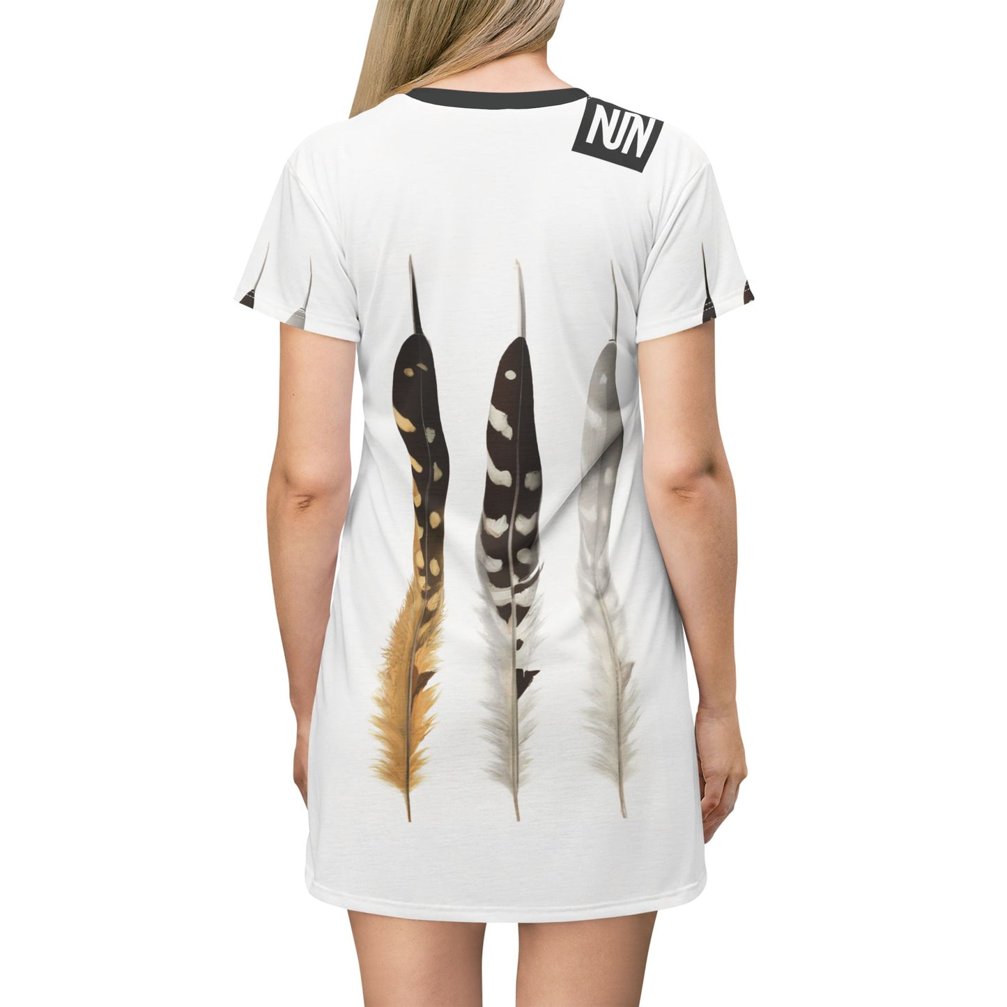 T-Shirt Dress, Eagle feather