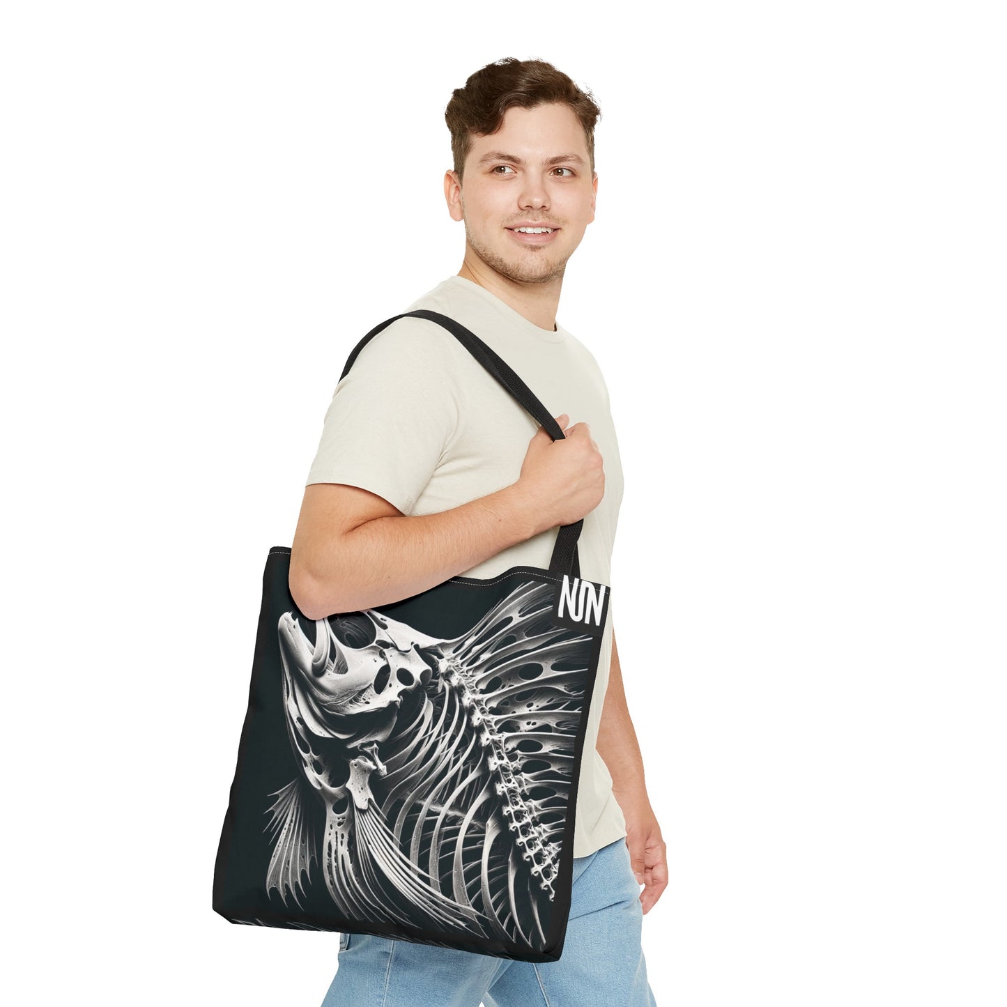 Tote bag, Fishbone