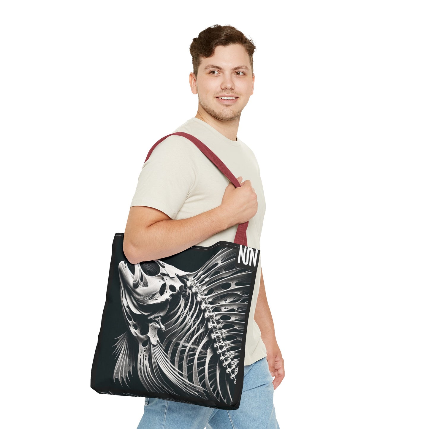 Tote bag, Fishbone