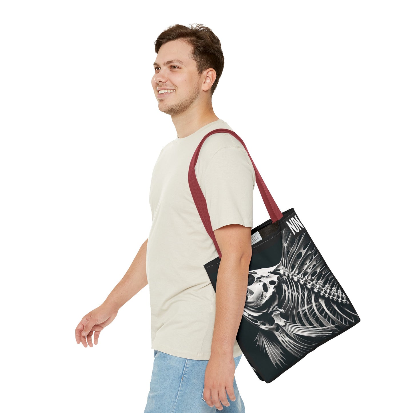 Tote bag, Fishbone