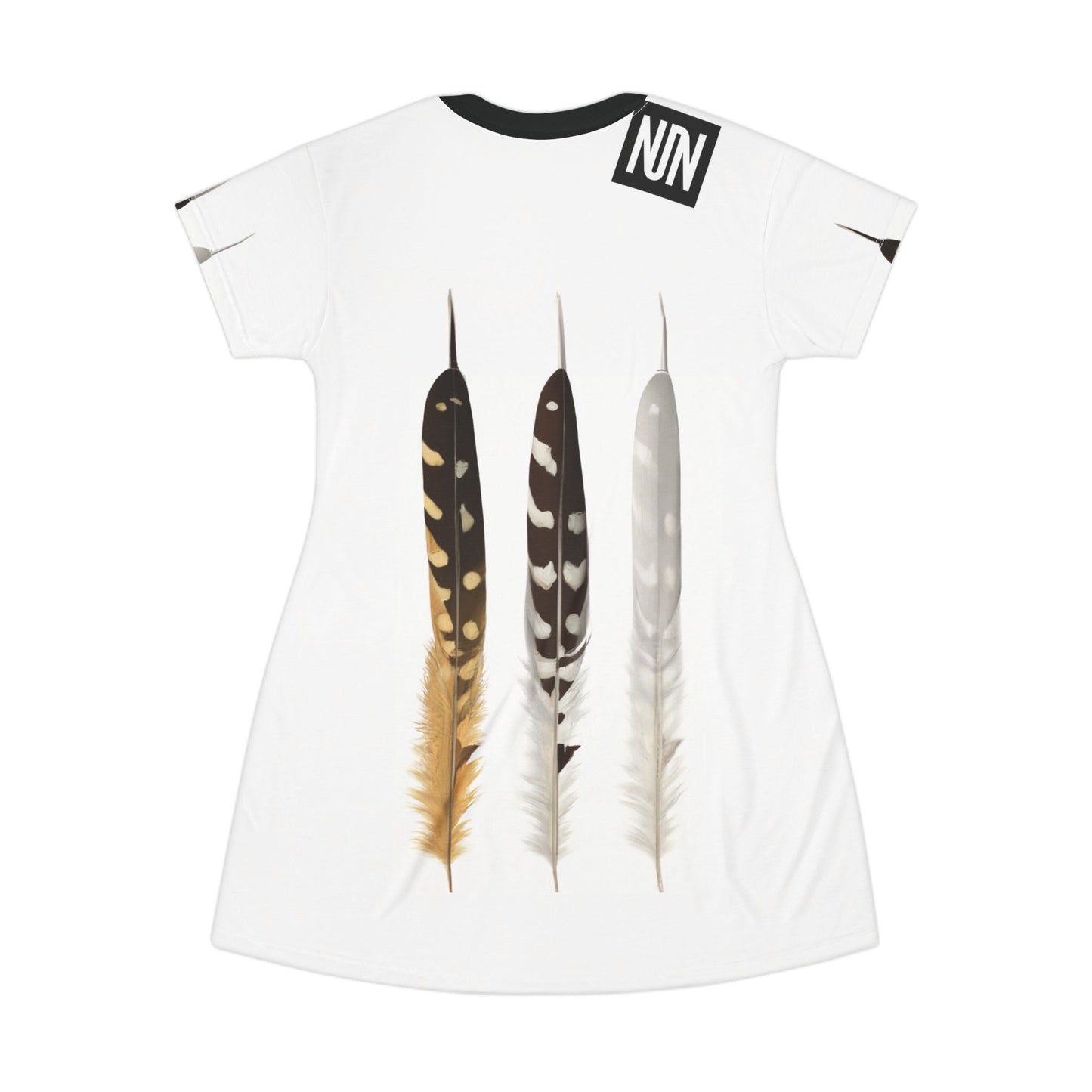 T-Shirt Dress, Eagle feather