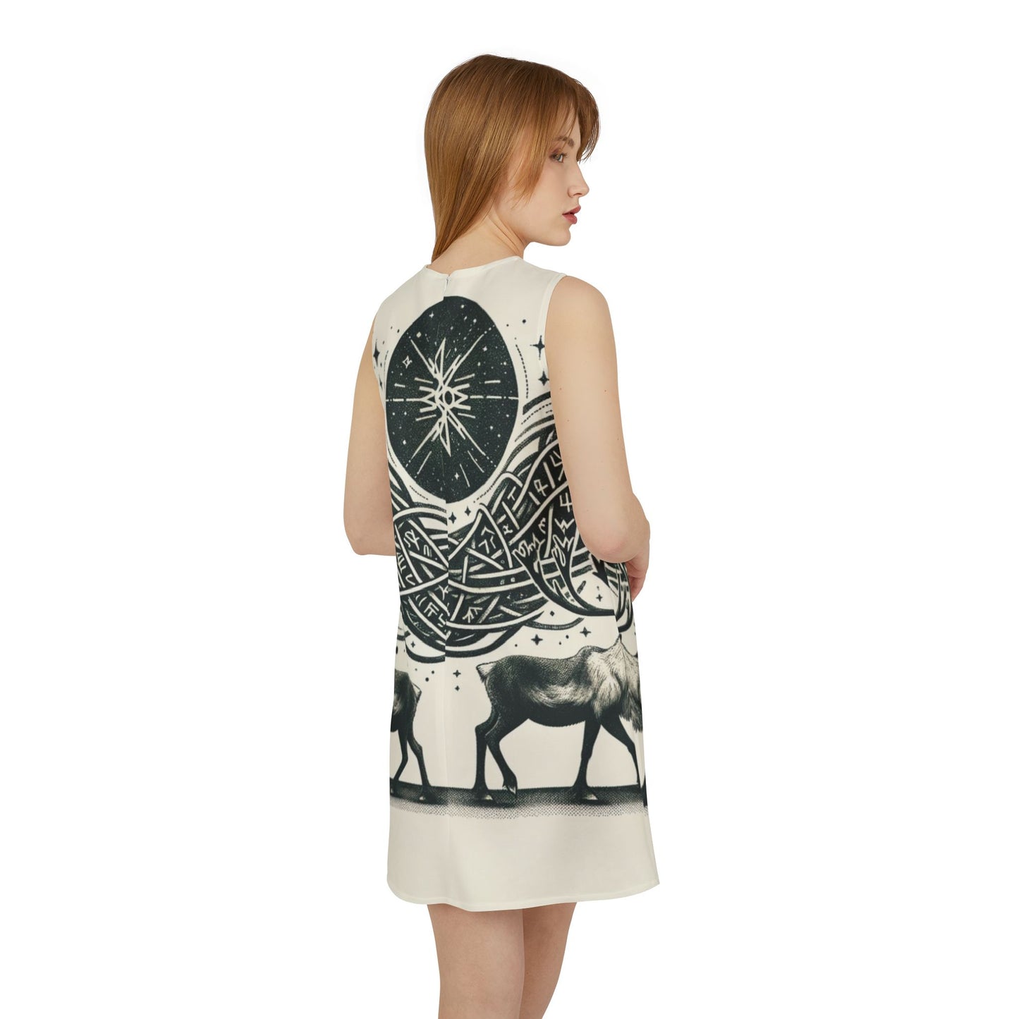 Reindeer A-line Dress