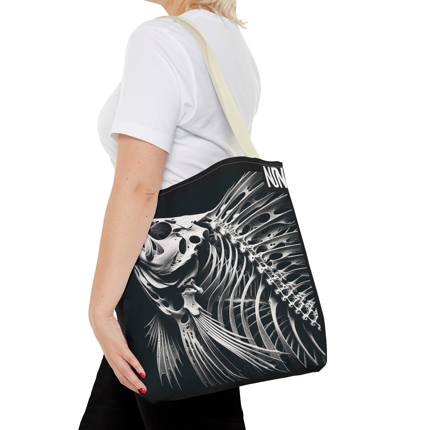 Tote bag, Fishbone