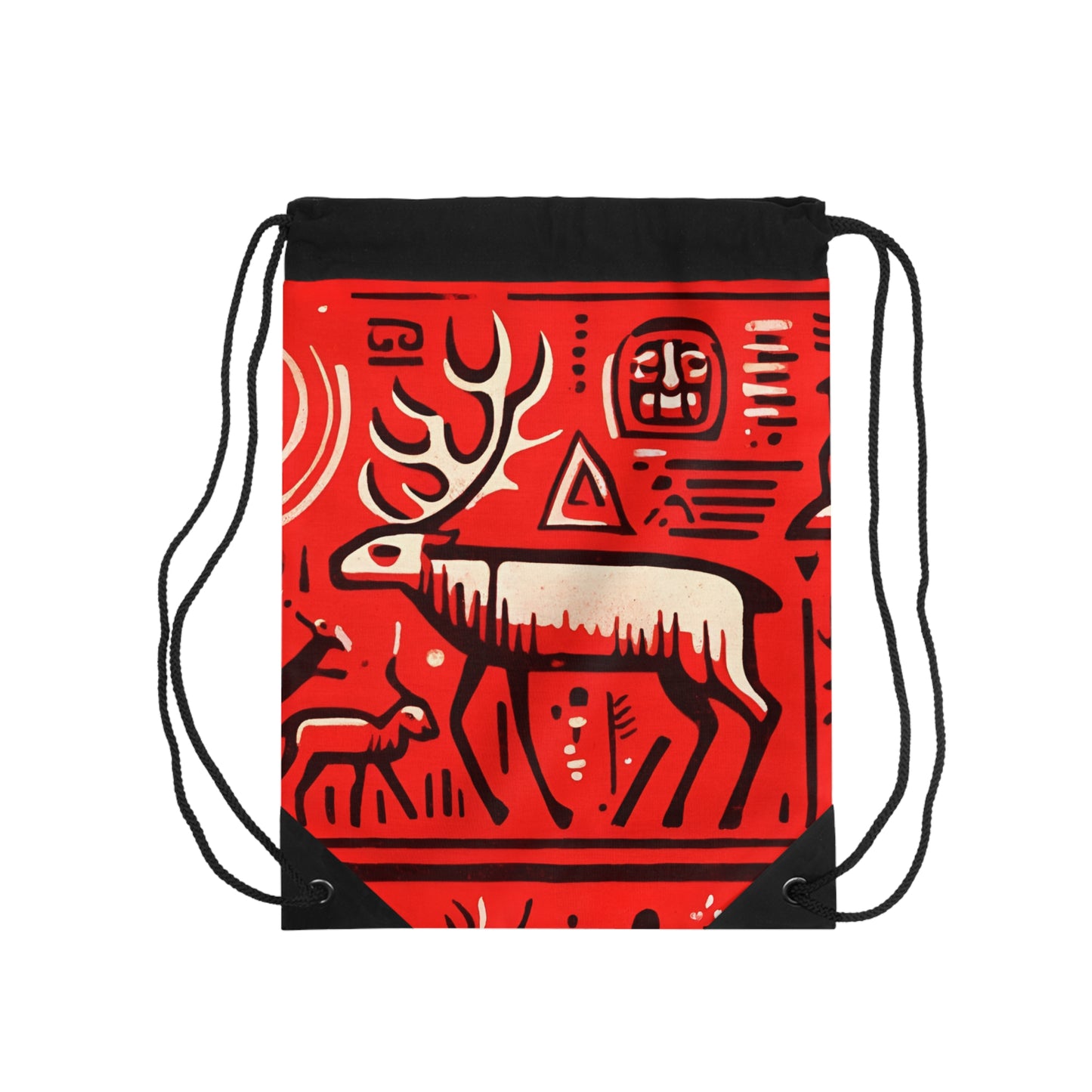 Drawstring Bag, Cave painting I