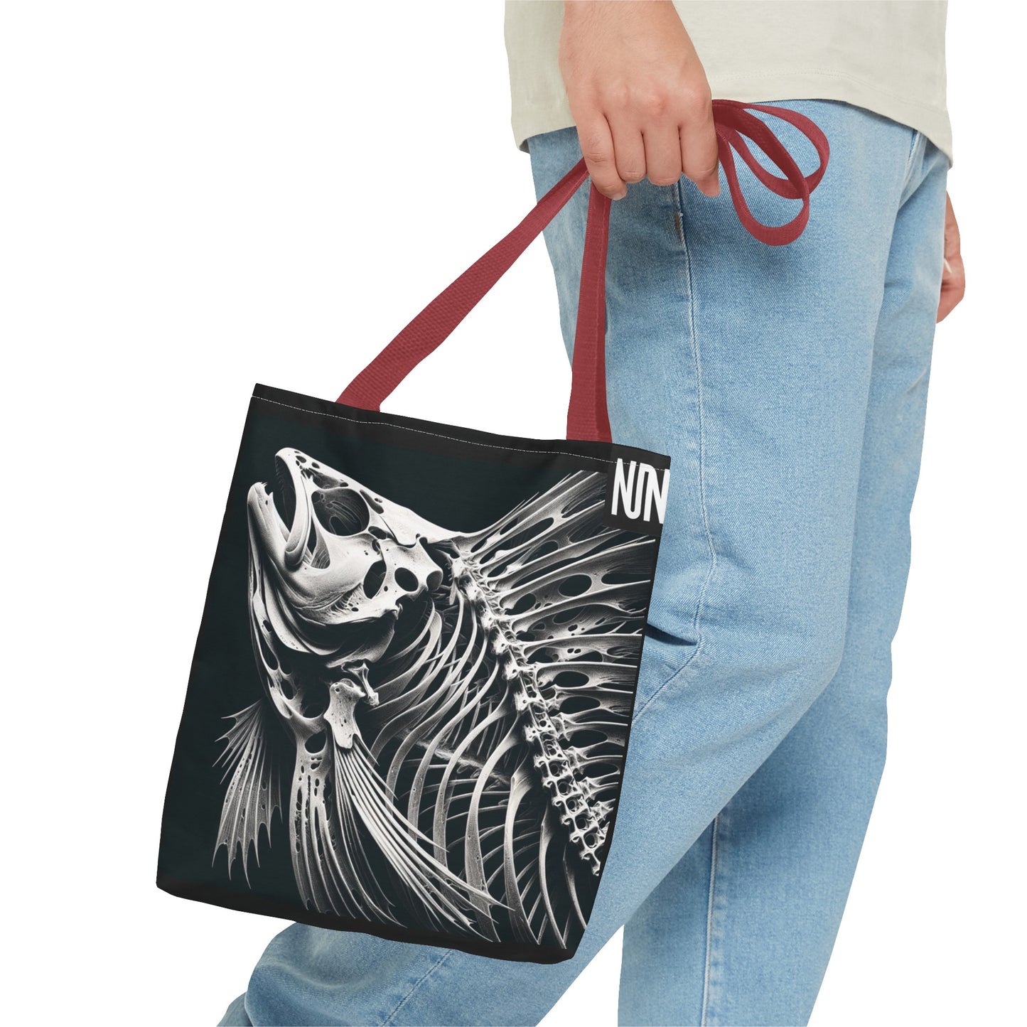 Tote bag, Fishbone