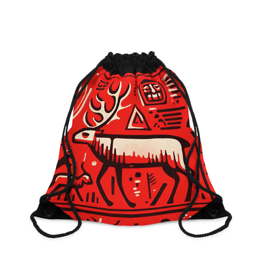 Drawstring Bag, Cave painting I