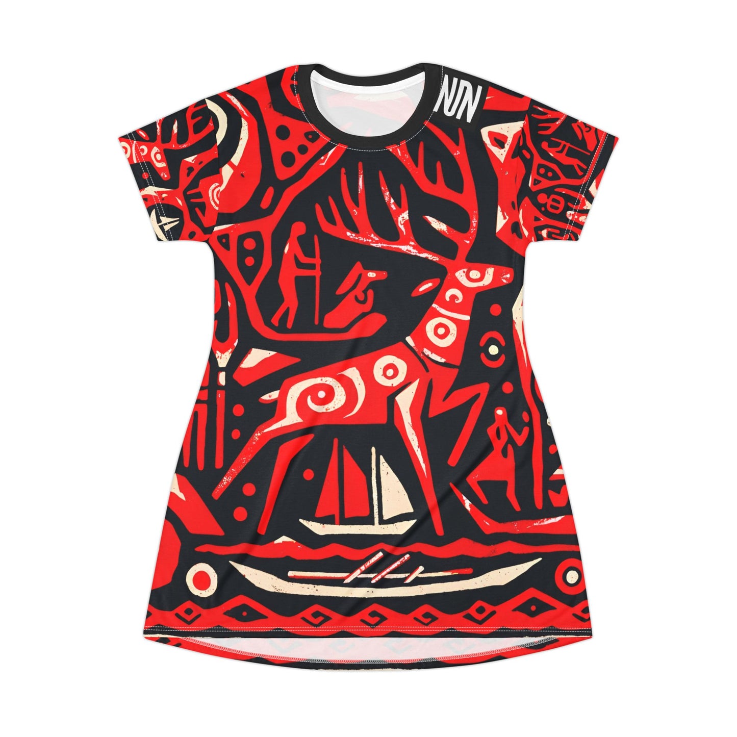 T-Shirt Dress, Cave painting I