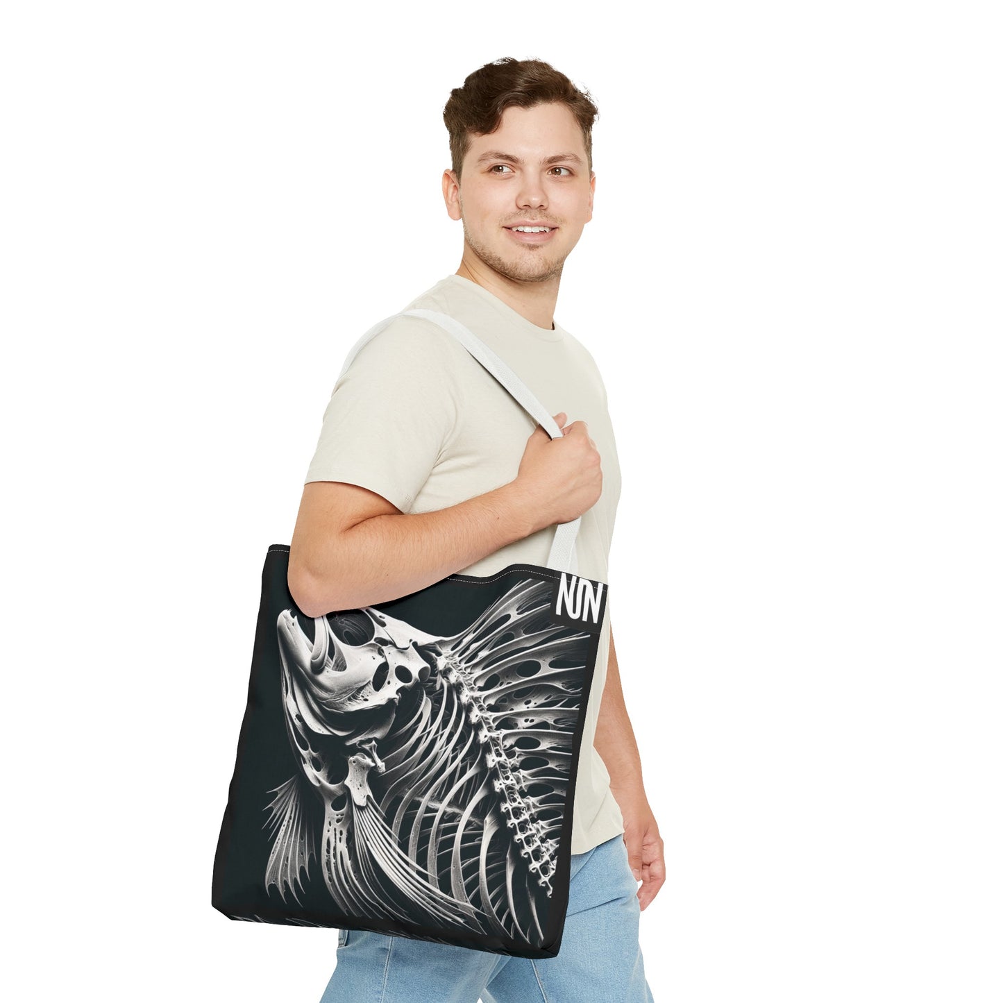 Tote bag, Fishbone