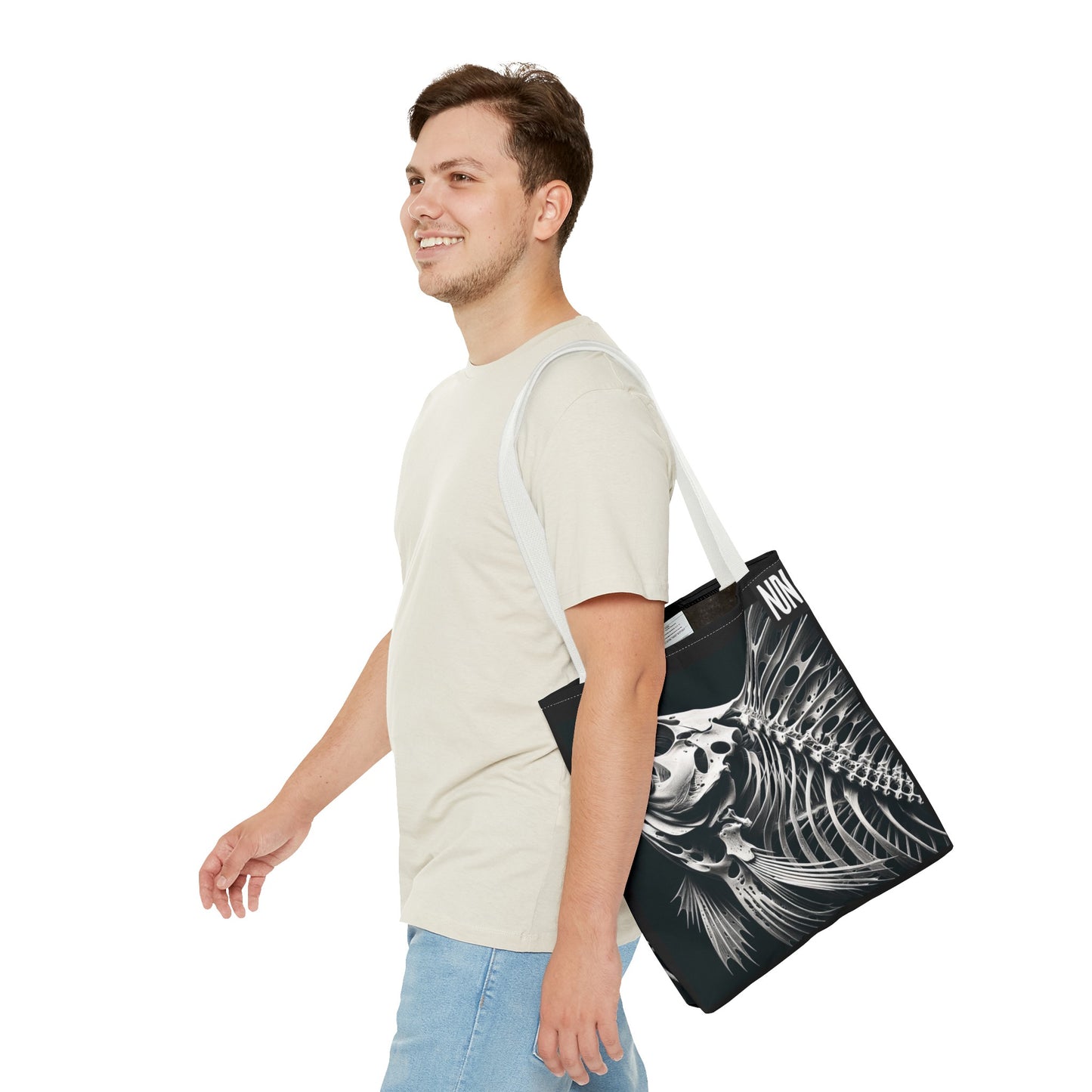 Tote bag, Fishbone